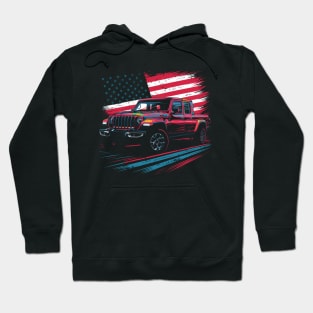 Jeep Gladiator (JT) - US Flag Hoodie